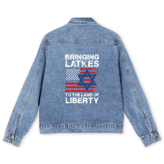 Bringing Latkes To The Land Of Liberty With Men's Denim Jackets