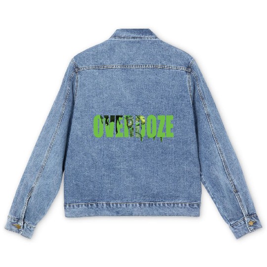 Overdose Thriller Art Print Men's Denim Jackets