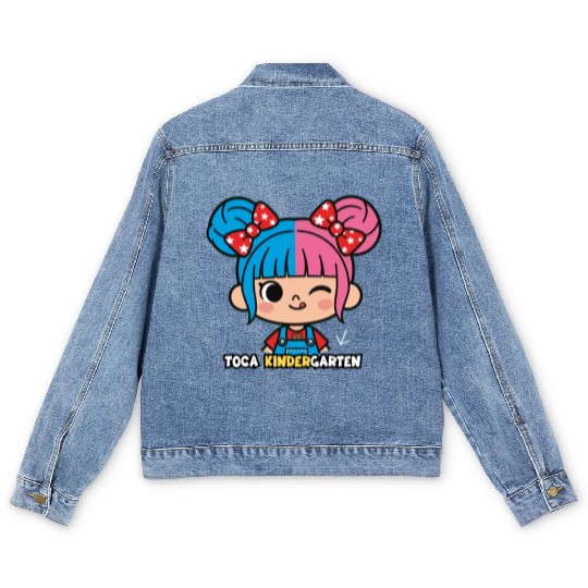 Toca Kindergarten  Men's Denim Jackets
