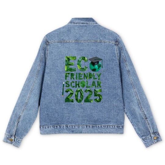 Eco Friendly Scholar 2025 Earth Design Men's Denim Jackets