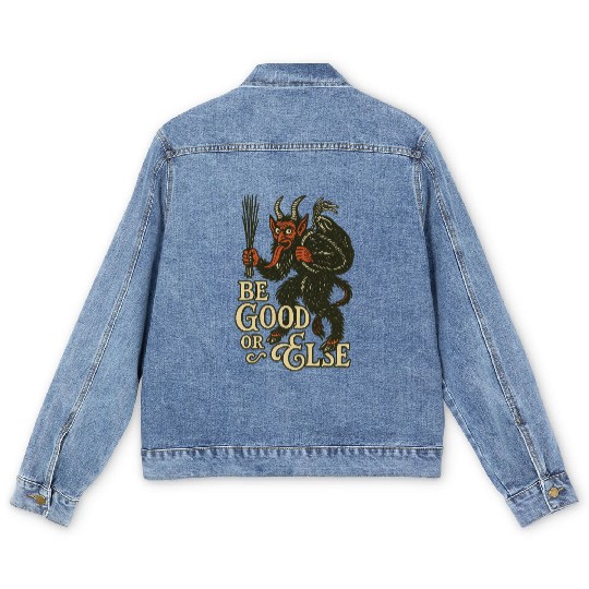 Krampus Men's Denim Jackets