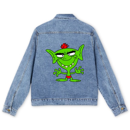 green goblin Men's Denim Jackets