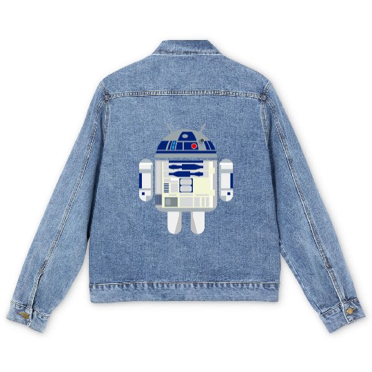R2D2 Android Men's Denim Jackets