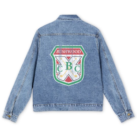 Vintage Bushwood Country Club Crest Men's Denim Jackets