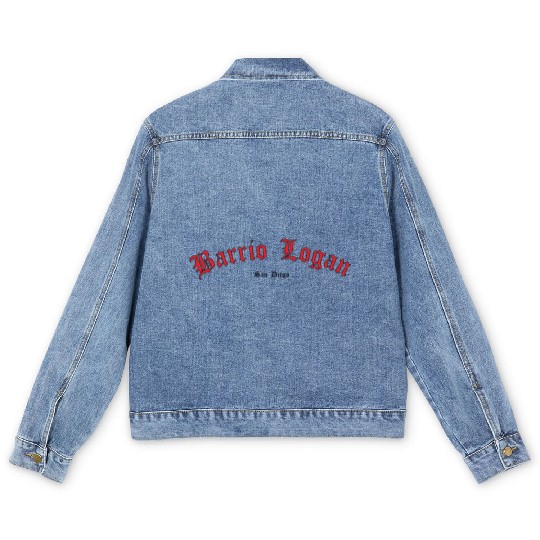 Barrio Logan San Diego Men's Denim Jackets