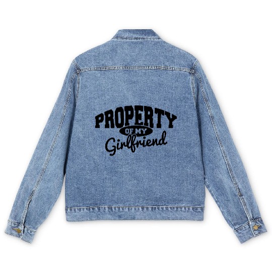 PROPERTY OF MY GIRLFRIEND Men's Denim Jackets