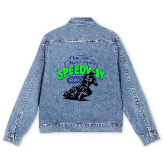 Speedway Racing Men's Denim Jackets