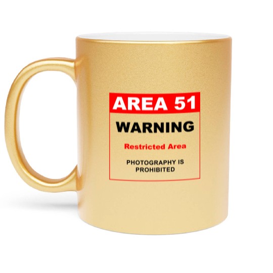 Area 51 Dreamland Metallic Mugs