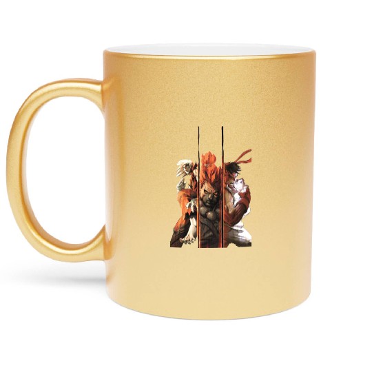 Street Fighter 6 Metallic Mugs