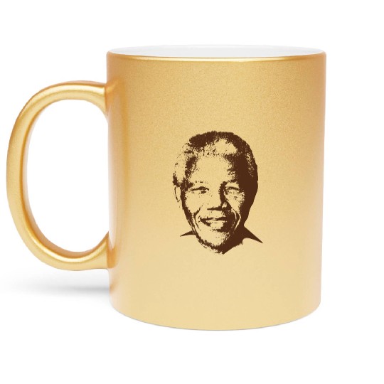 Nelson Mandela Metallic Mugs