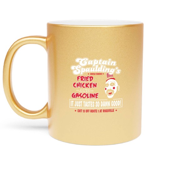 Funny captain spaulding for president Metallic Mugs