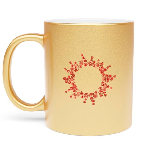 Money Power Respect Metallic Mugs