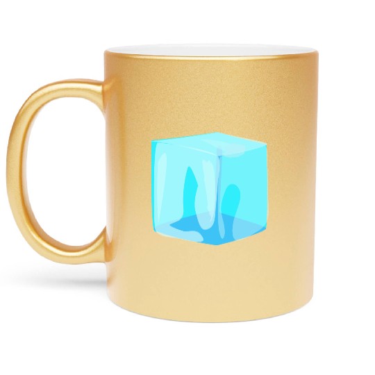 Ice Cube Metallic Mugs