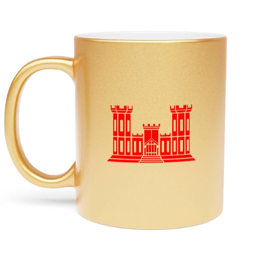 US Combat Engineer Metallic Mugs