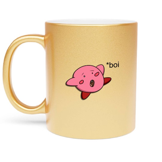 Funny Kirby Metallic Mugs