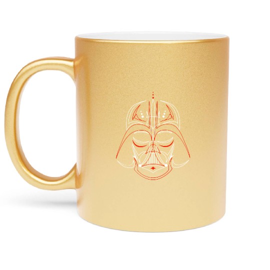 darth Vader neon Metallic Mugs