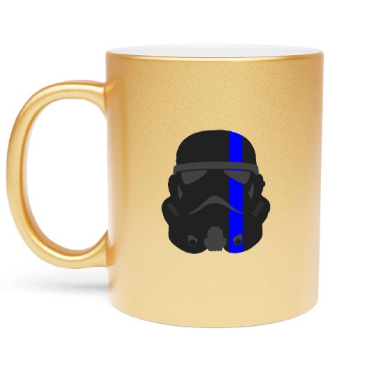 Thin Blue Line - Storm Trooper Metallic Mugs