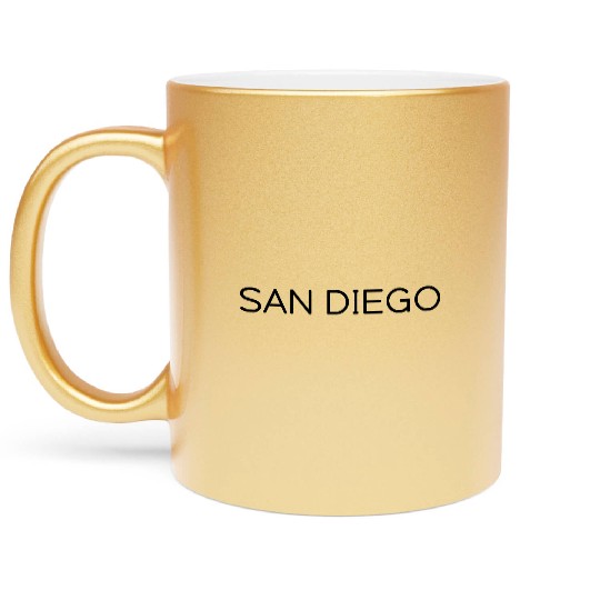 San Diego Metallic Mugs