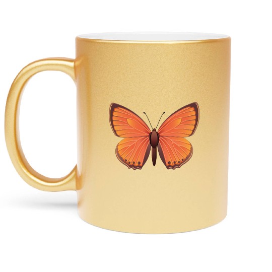 Scarce copper Metallic Mugs