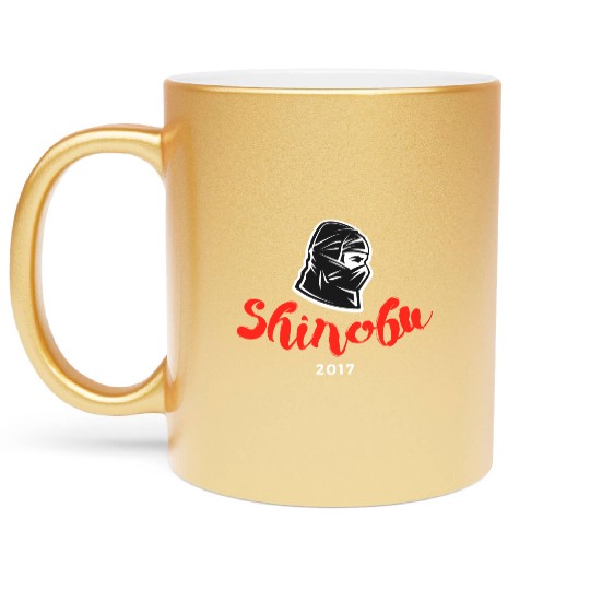 Shinobu Logo Metallic Mugs