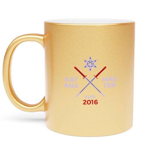 Katana Logo Metallic Mugs