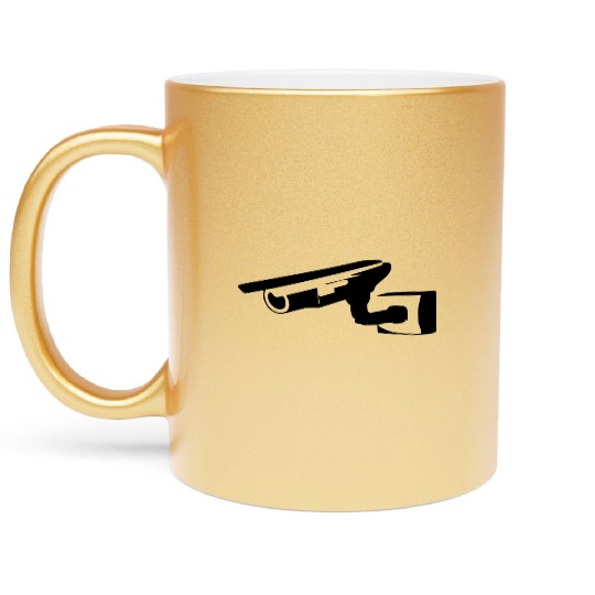 Security Camera Metallic Mugs