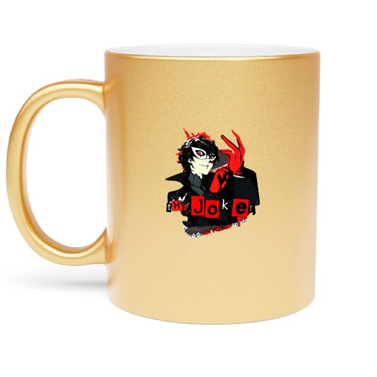 Persona 5 joker Metallic Mugs