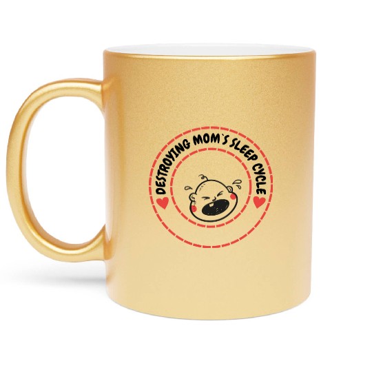 seal baby Metallic Mugs