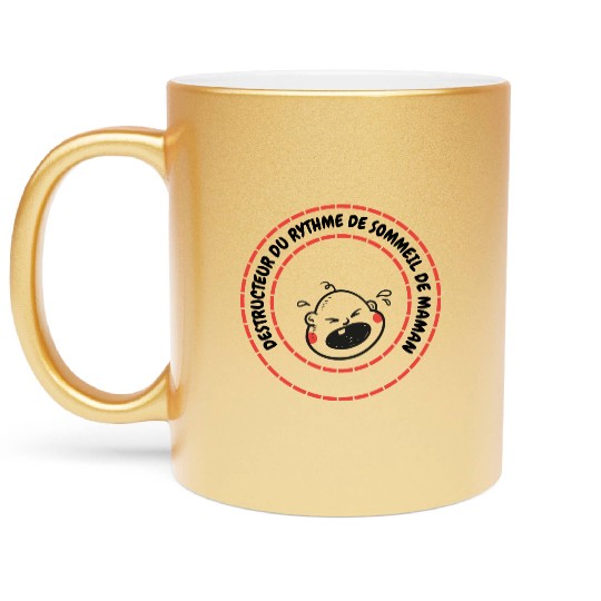 seal baby Metallic Mugs