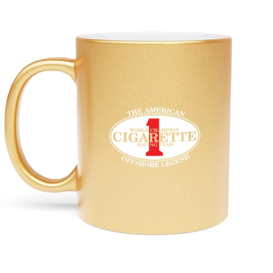 Cigarette Racing Team Metallic Mugs