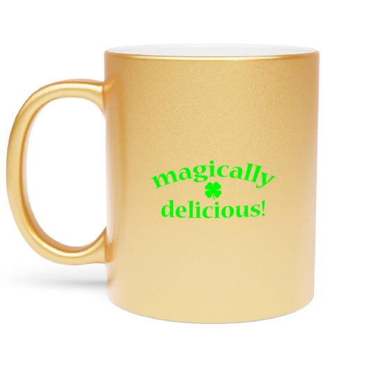 magically delicious Irish Metallic Mugs