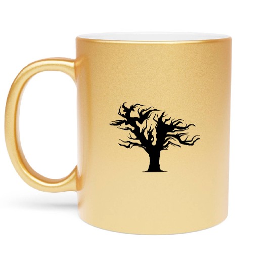 Tree Metallic Mugs