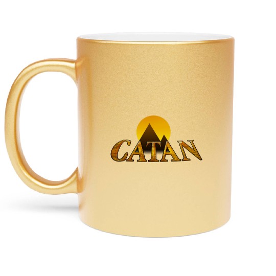 Modern Settlers of Catan Metallic Mugs