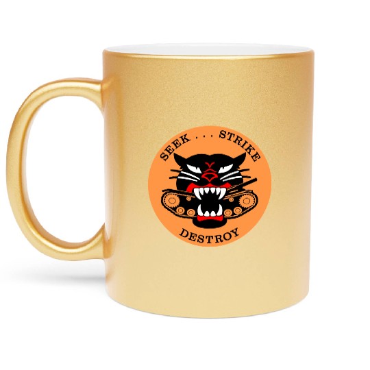 M18 HELLCAT Tank Destroyer Metallic Mugs