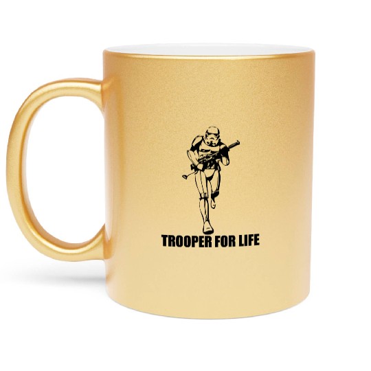 Star Wars Storm Trooper for life Metallic Mugs