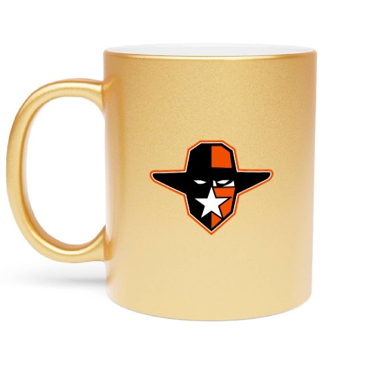 Cowboy Outlaw Star Icon Metallic Mugs