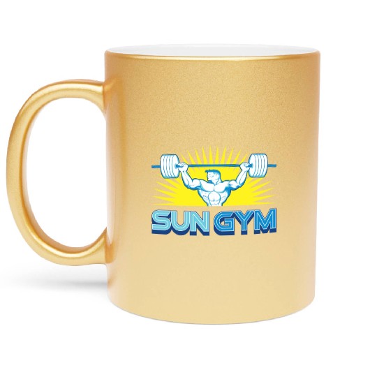 Sun Gym Metallic Mugs