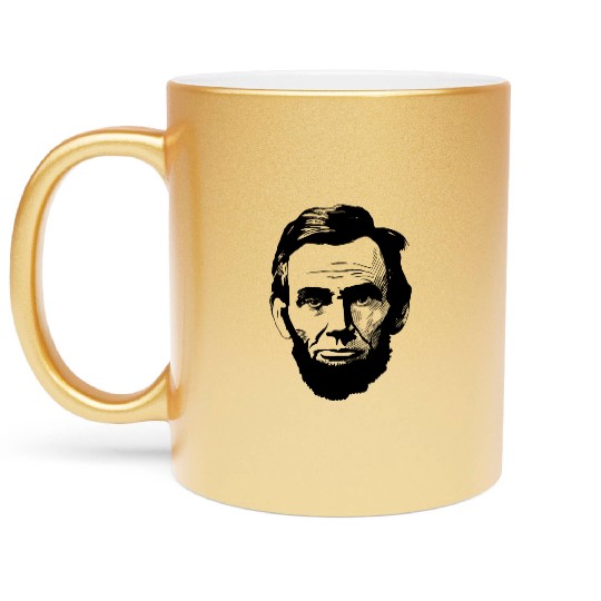 Abraham lincoln Metallic Mugs