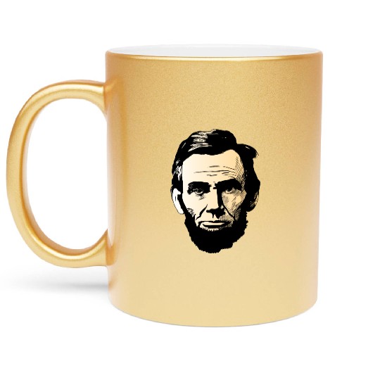 Abraham lincoln Metallic Mugs