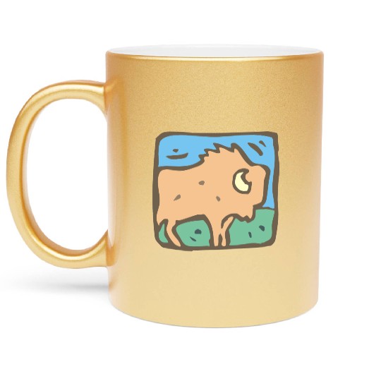 Buffalo Metallic Mugs