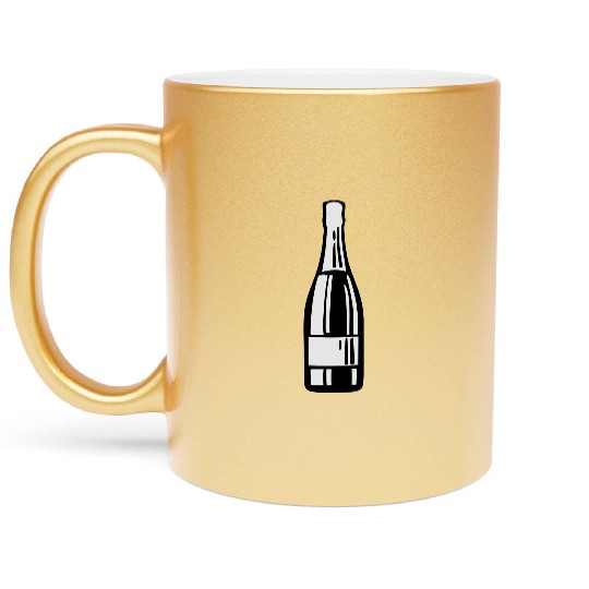 Champagne Metallic Mugs