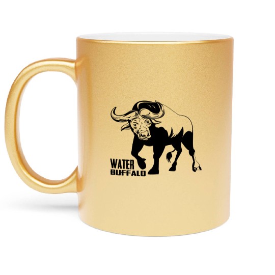 Water Buffalo Metallic Mugs - Water Buffalo Metallic Mugs