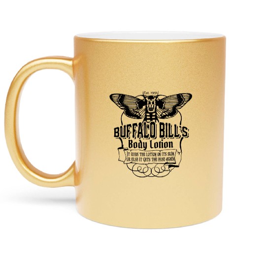 Buffalo Bill - Buffalo Bill's body lotion t - sh Metallic Mugs