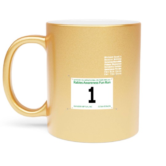 FUN RUN Michael Metallic Mugs