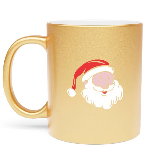 Santa Saint Nicholas Metallic Mugs