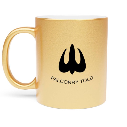 Falconry Told Metallic Mugs