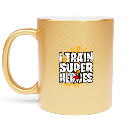 superheroes Metallic Mugs