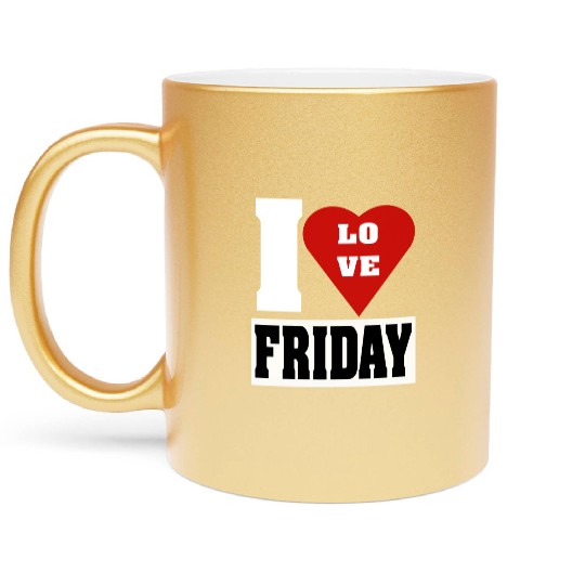 Shopping Black Friday gift man woman kids Metallic Mugs