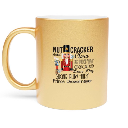 Nutcracker Ballet Metallic Mugs - Dance