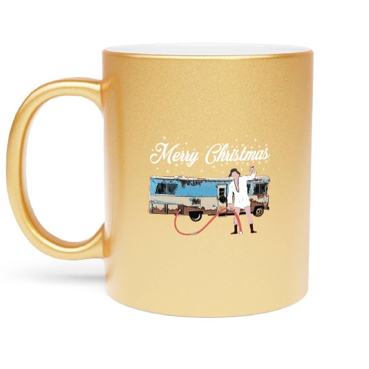 Cousin Eddie, Shitter was full Metallic Mugs